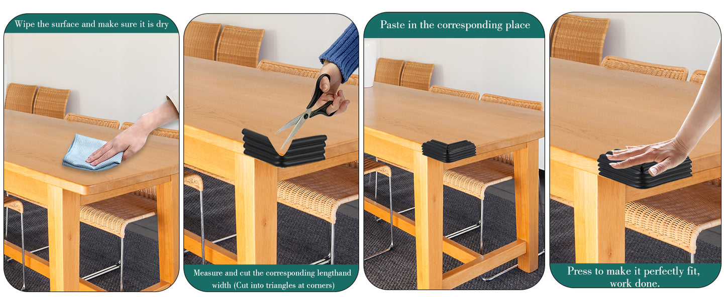"No More ‘Uh-Oh’ Moments – Cushioned Corner Guards"