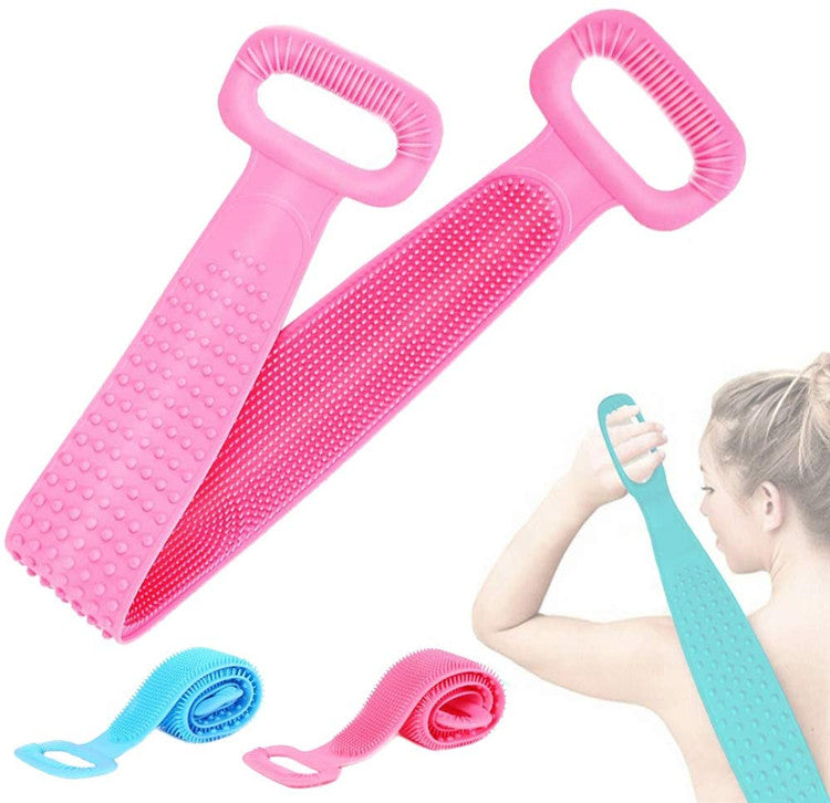 "Magic Silicone Back Scrubber – Deep Clean & Massage in One!"