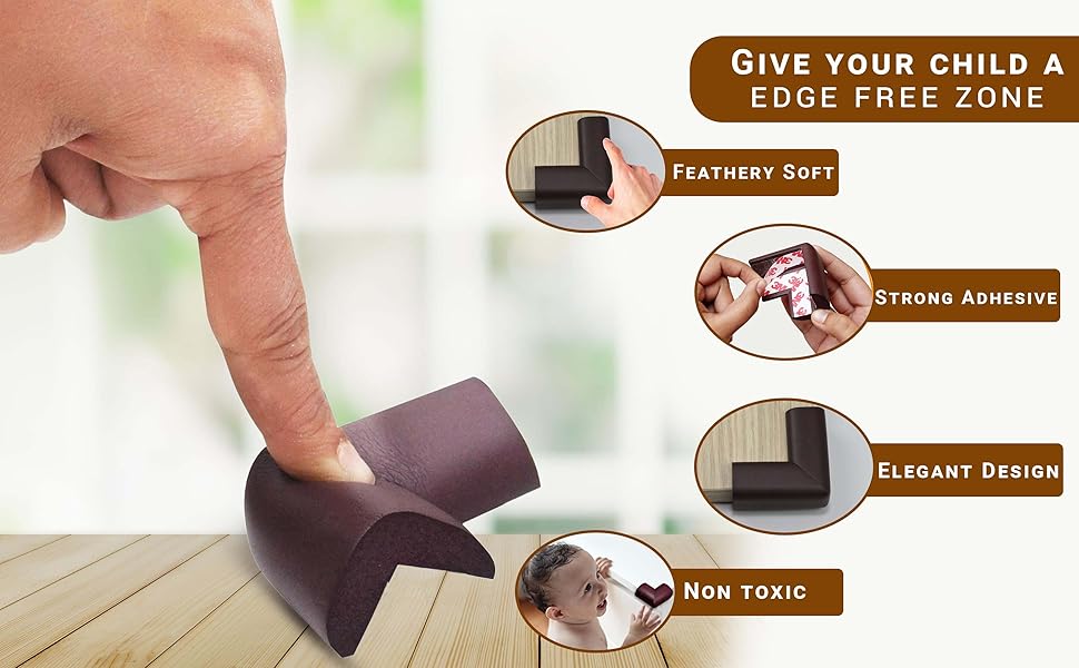 "No More ‘Uh-Oh’ Moments – Cushioned Corner Guards"
