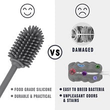 "Eco Warrior’s Dream – Reusable Silicone Cleaning Brush" (pack of 2)