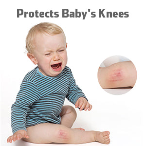 "Tiny Knees, Big Protection! – Soft Baby Knee Pads (2-Pair Set)"