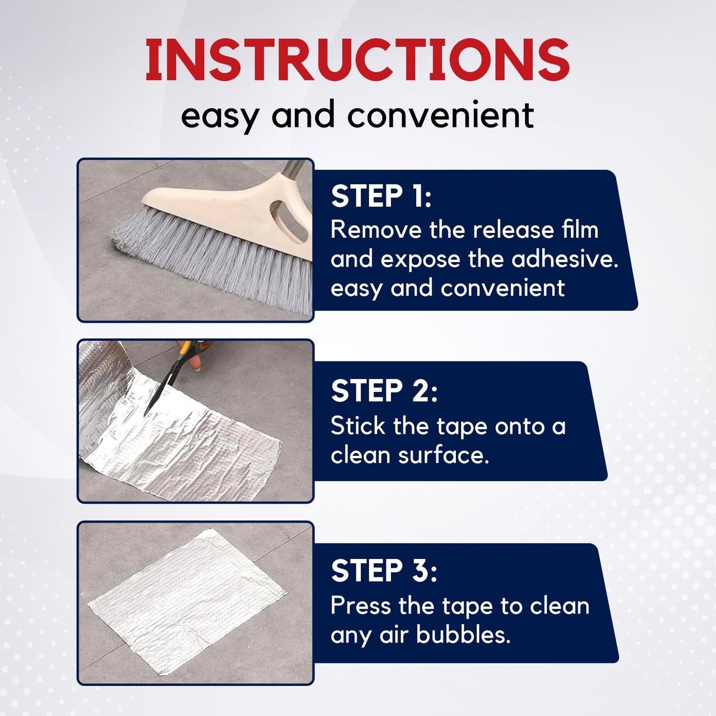 "No More Leaks! – Industrial-Grade Waterproof Tape"