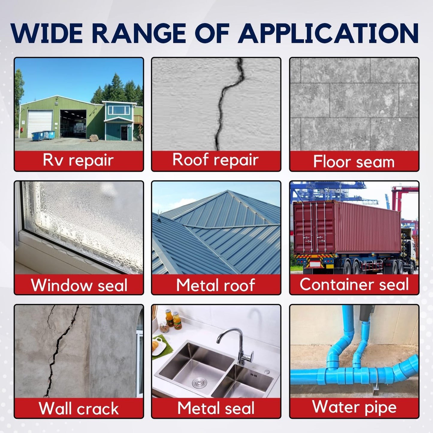 "No More Leaks! – Industrial-Grade Waterproof Tape"