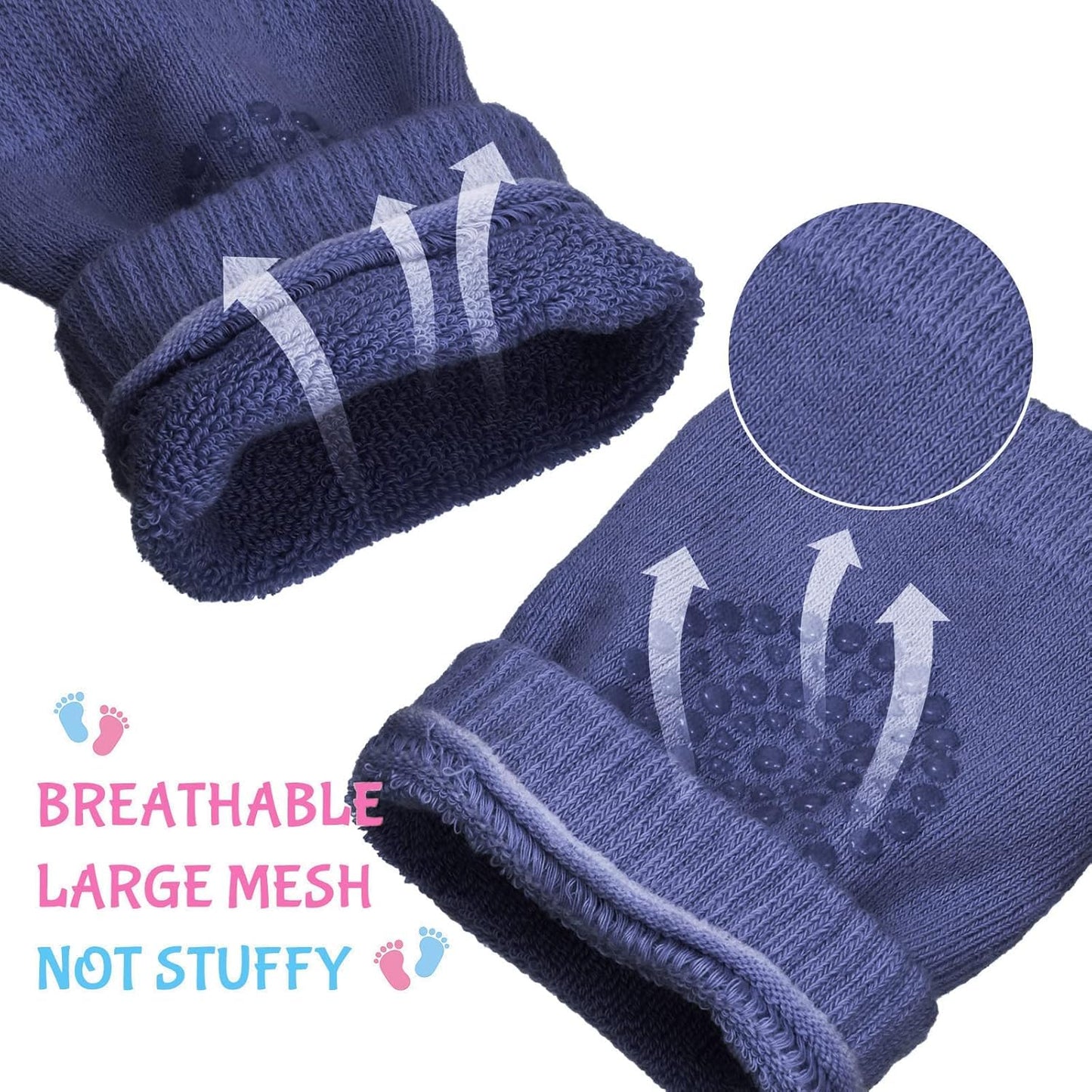 "Tiny Knees, Big Protection! – Soft Baby Knee Pads (2-Pair Set)"