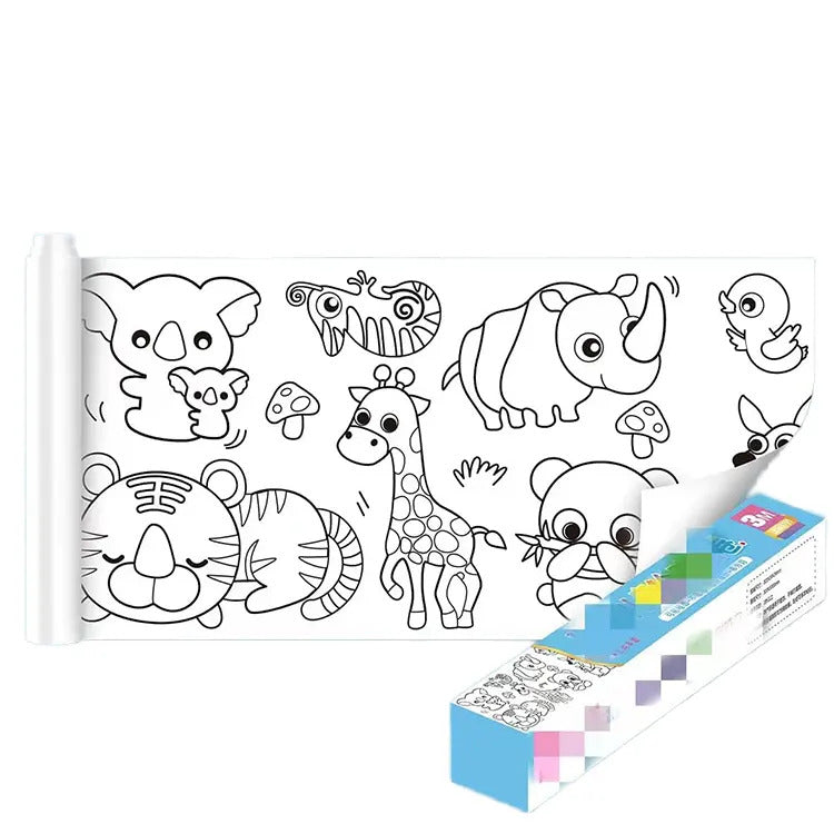 Unroll & Create! β Mess-Free Drawing Paper for Little Artists" ποΈπ§