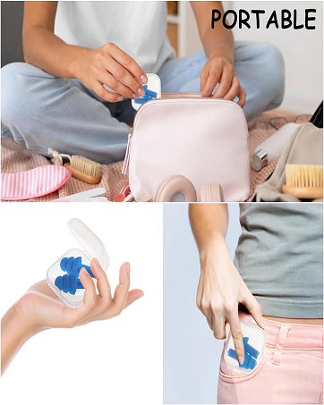 "Silence in a Plug! – Ultra-Soft Noise Cancelling Earplugs" 🔇✨(Pack of 5)