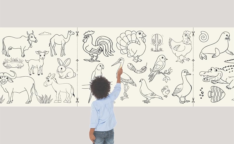 Unroll & Create! β Mess-Free Drawing Paper for Little Artists" ποΈπ§