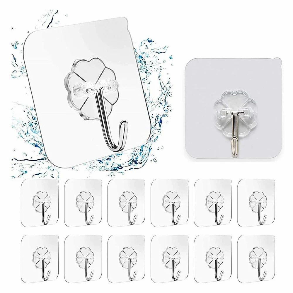 "UltraGrip Magic Hooks β No Drill, No Mess, All Strength!" (Pack of 15)