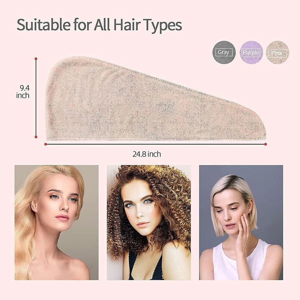 "Hair's Best Friend! β Super Absorbent Microfiber Towel Wrap" πββοΈπ