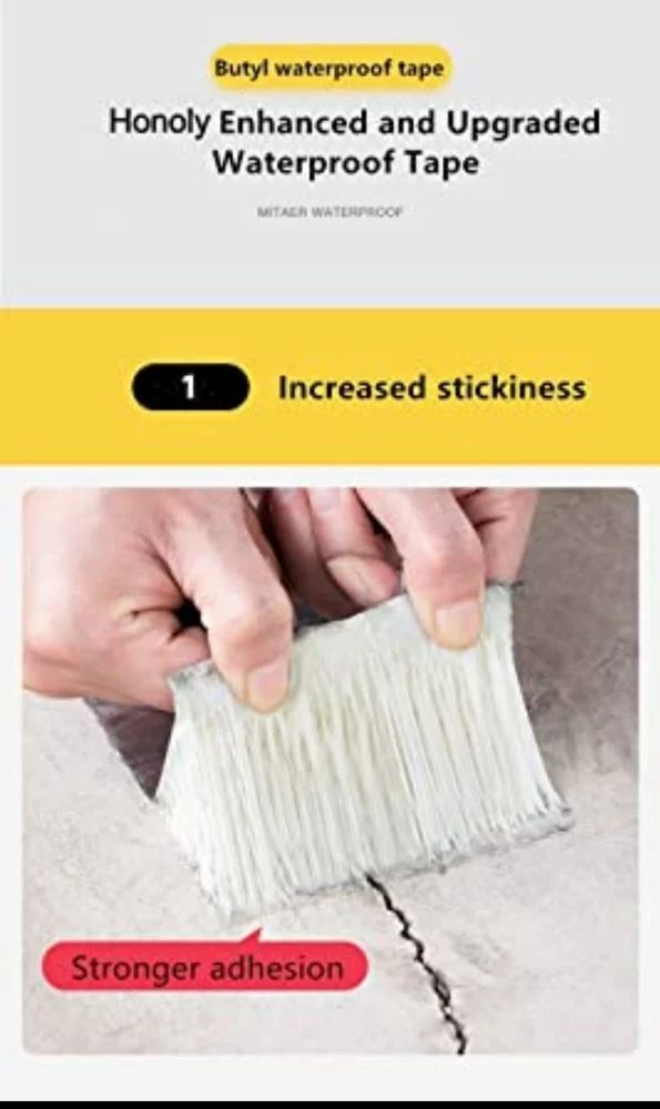 "No More Leaks! – Industrial-Grade Waterproof Tape"