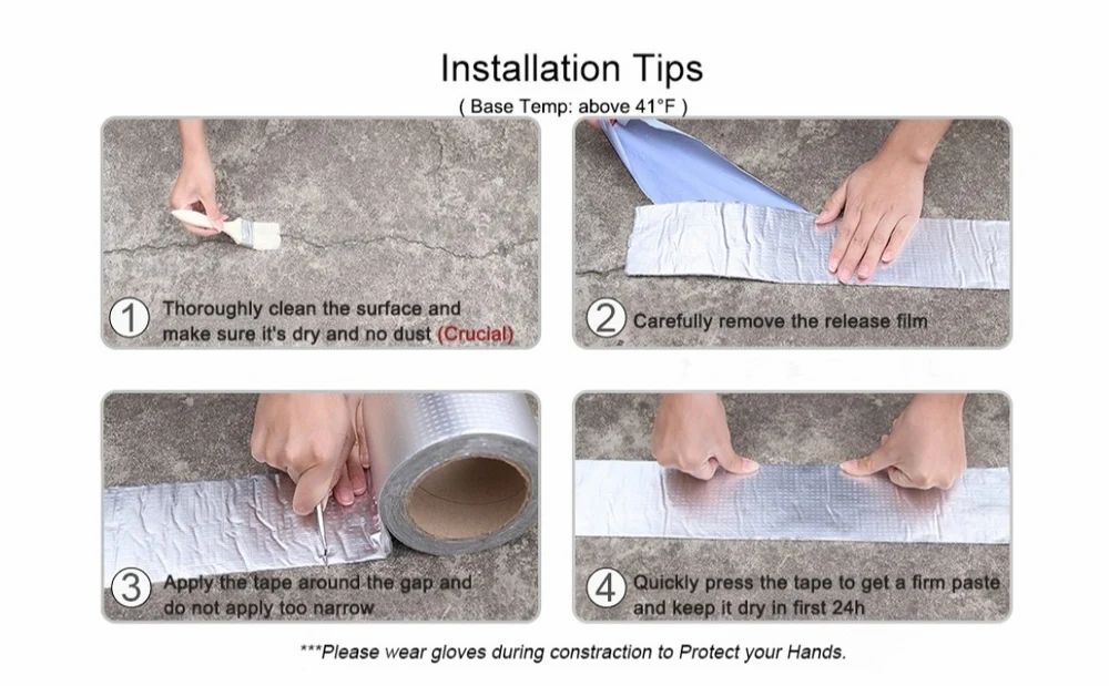 "No More Leaks! – Industrial-Grade Waterproof Tape"