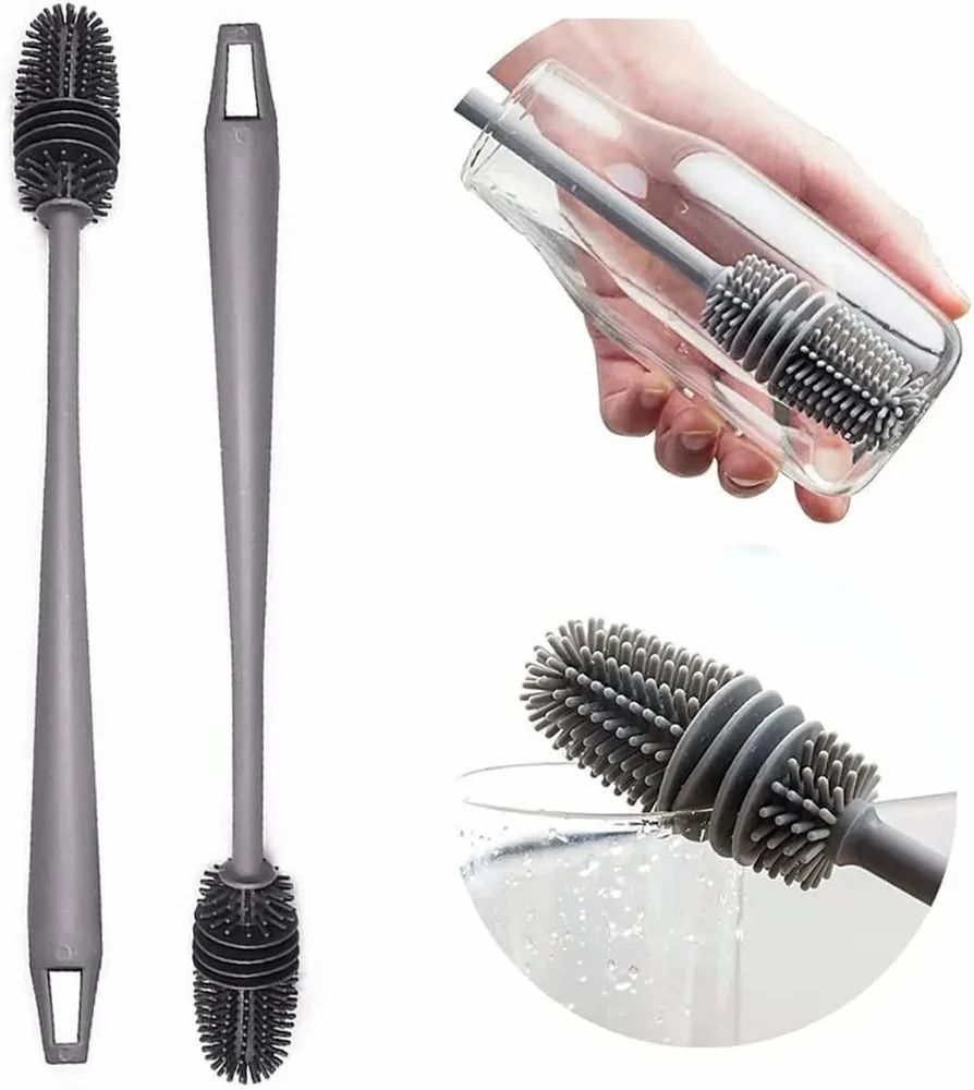 "Eco Warrior’s Dream – Reusable Silicone Cleaning Brush" (pack of 2)