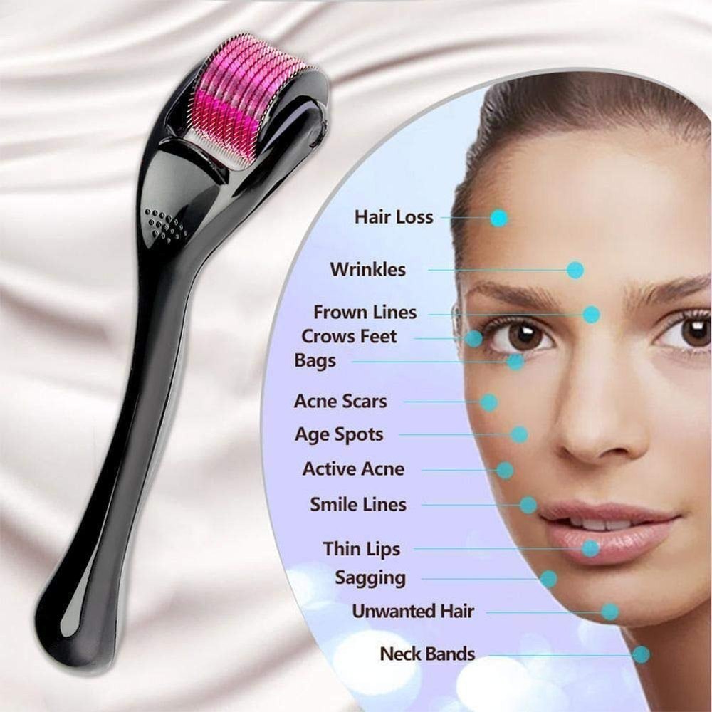 "The Secret to Fuller Hair & Glowing Skin β 0.5mm Derma Roller" πββοΈπ