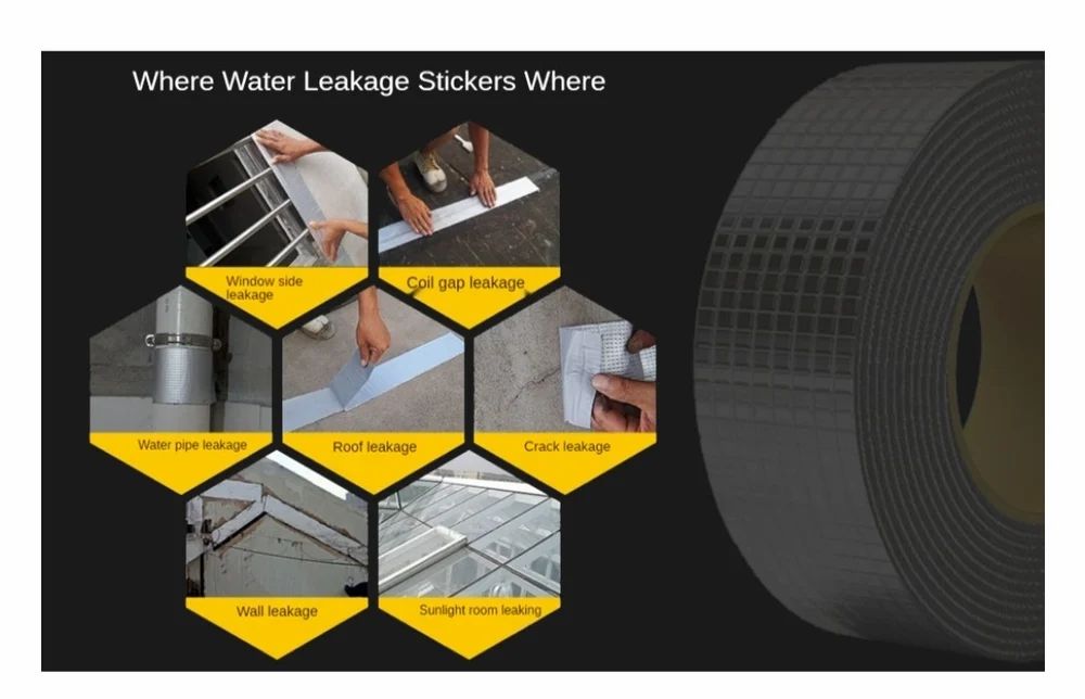 "No More Leaks! – Industrial-Grade Waterproof Tape"
