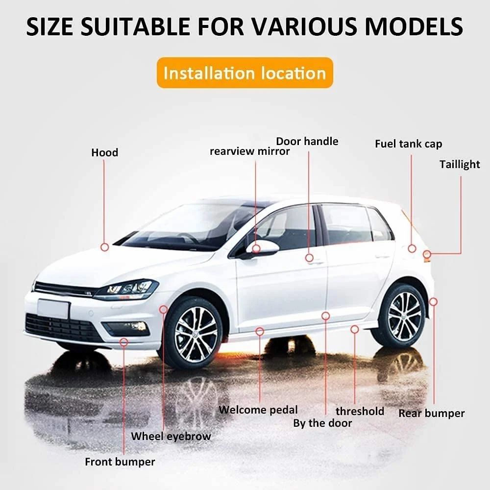 "No More Door Dings! โ Military-Grade Car Protection"