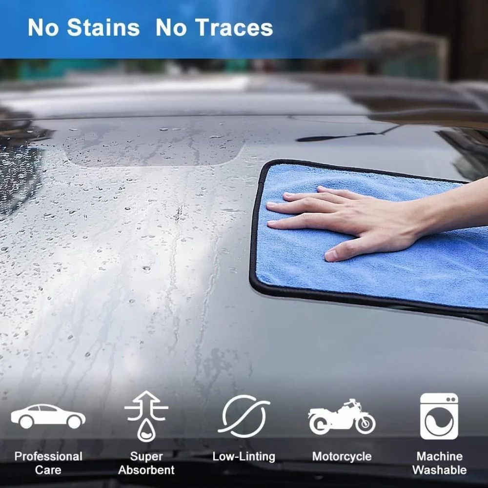 "No More Paper Towels! – Reusable Microfiber Heroes" pack of 5