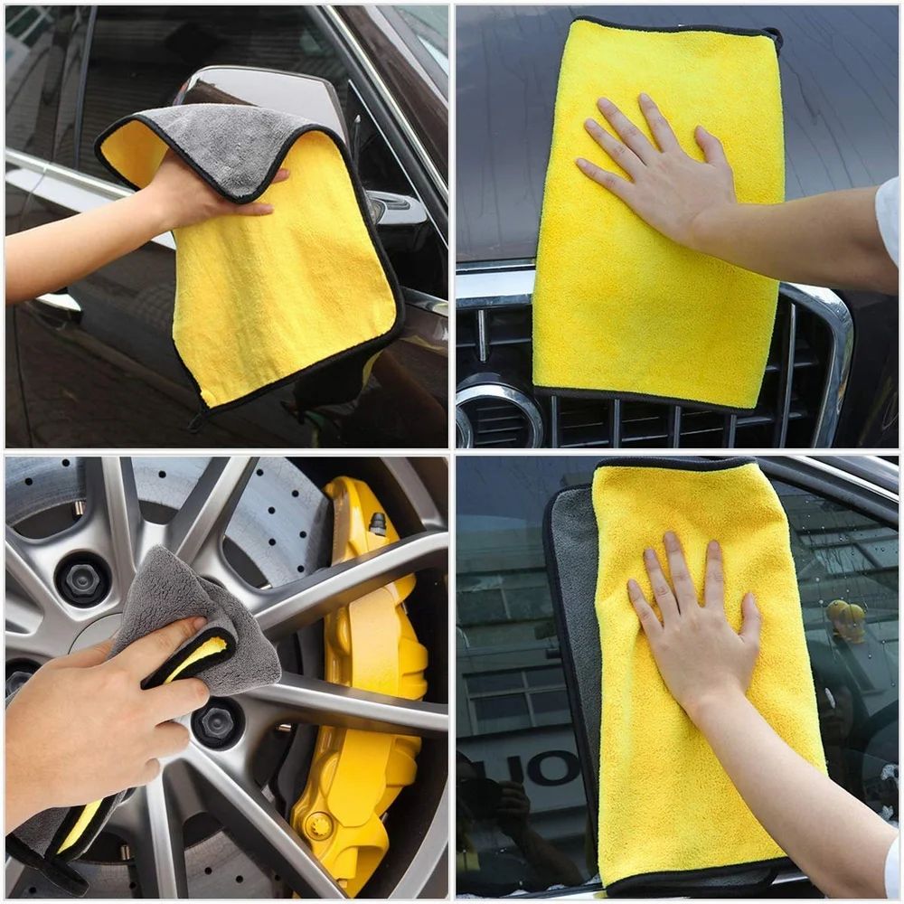"No More Paper Towels! – Reusable Microfiber Heroes" pack of 5