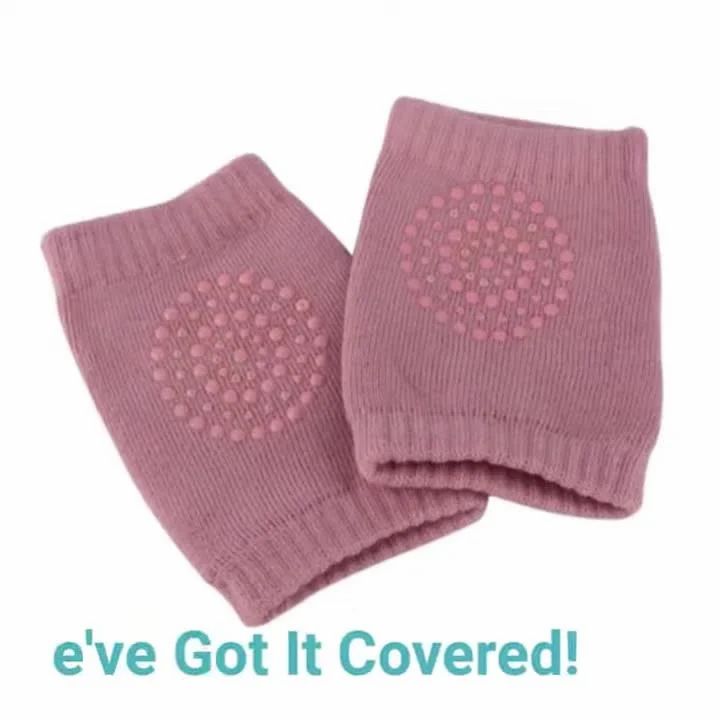 "Tiny Knees, Big Protection! – Soft Baby Knee Pads (2-Pair Set)"