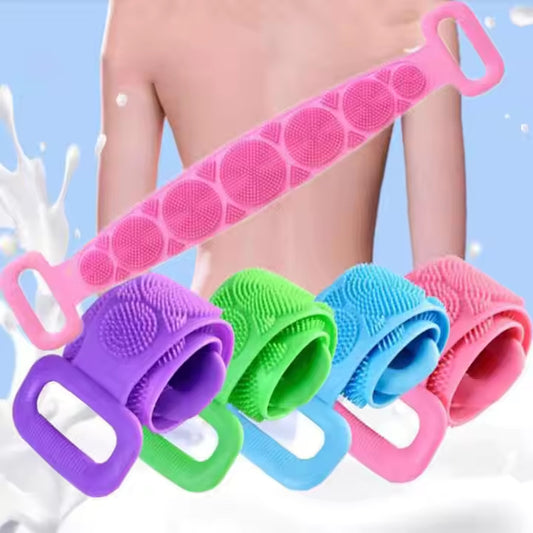 "Magic Silicone Back Scrubber – Deep Clean & Massage in One!"