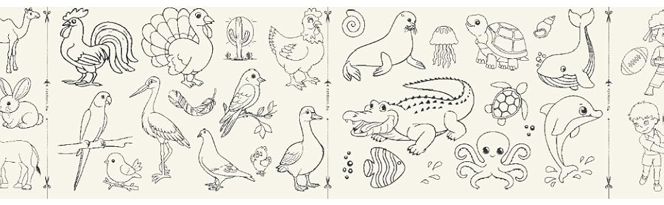 Unroll & Create! – Mess-Free Drawing Paper for Little Artists" 🖍️👧