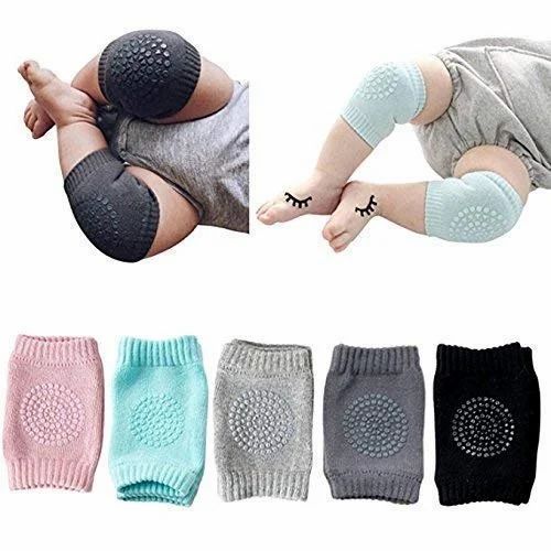 "Tiny Knees, Big Protection! – Soft Baby Knee Pads (2-Pair Set)"