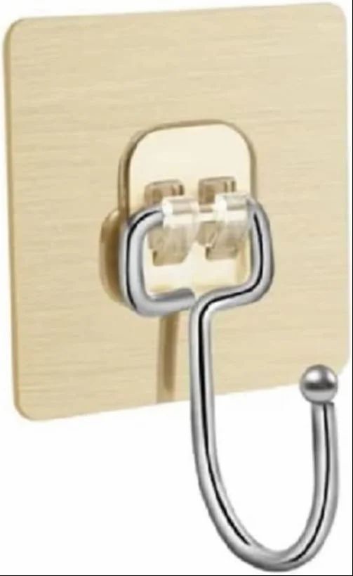 "EliteGold Hooks – Strong, Stylish & Damage-Free!" pack of